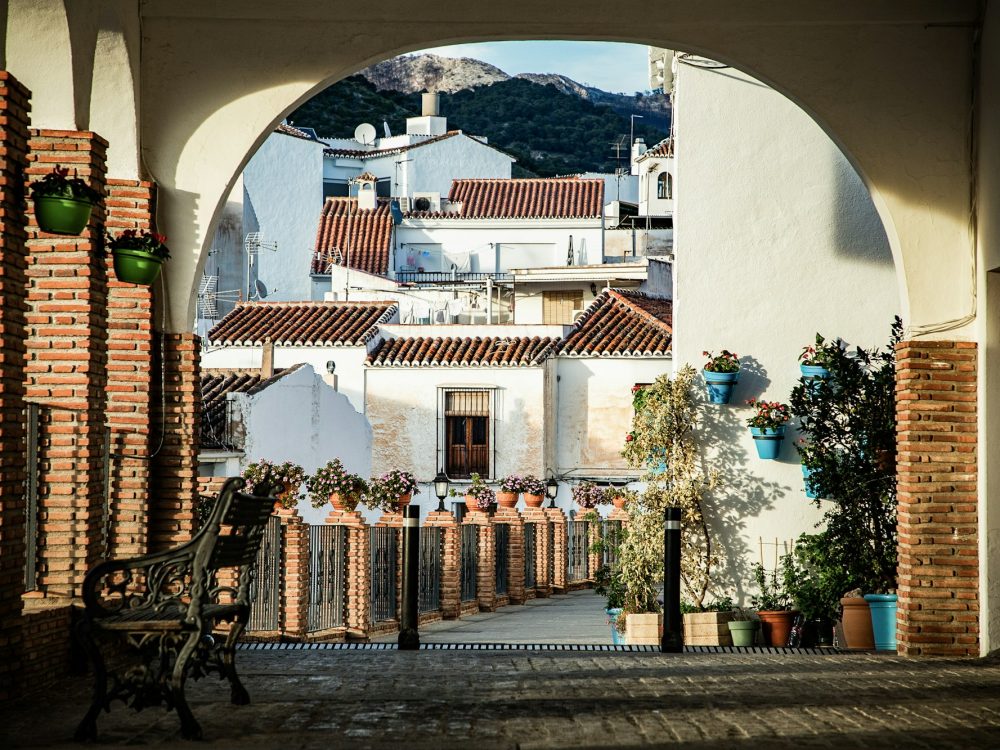 picturesque village of Mijas. Costa del Sol, Andalusia, Spain